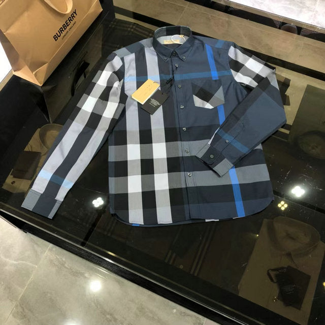 Burberry clothing close-up — premium authentic designer style