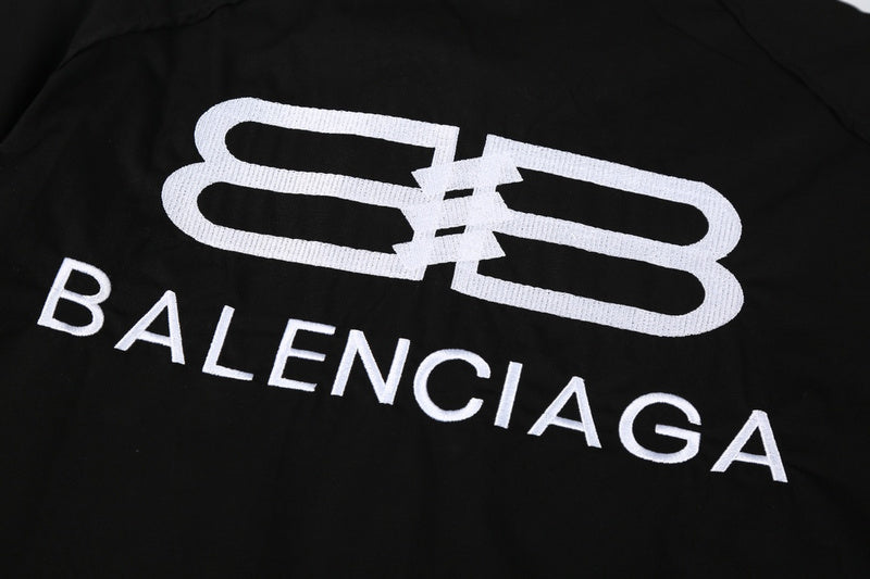 Balenciaga t-shirt close-up — premium authentic designer style