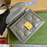 Side view of everyday-ready structured handbag