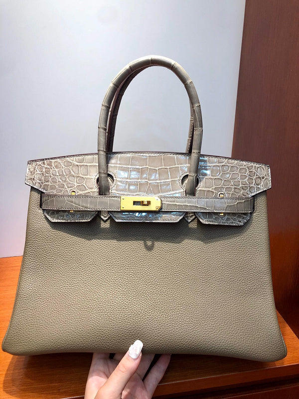 Interior view of statement premium bag