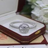 Front view of Cartier unisex jewelry piece