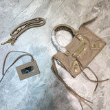 Effortless Premium PU Leather Handbag - Statement Silhouette | Women's Everyday Carry Handbag #693 - front view (image 1) of designer-inspired handbag