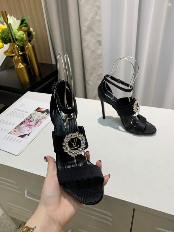 Close-up of Louis Vuitton shoes craftsmanship