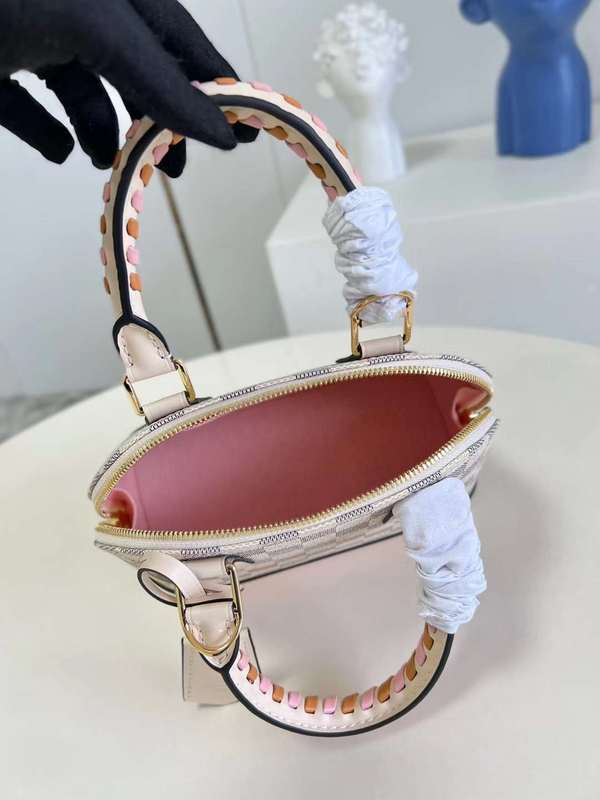 Front view of statement elevated women's handbag – women's statement bag