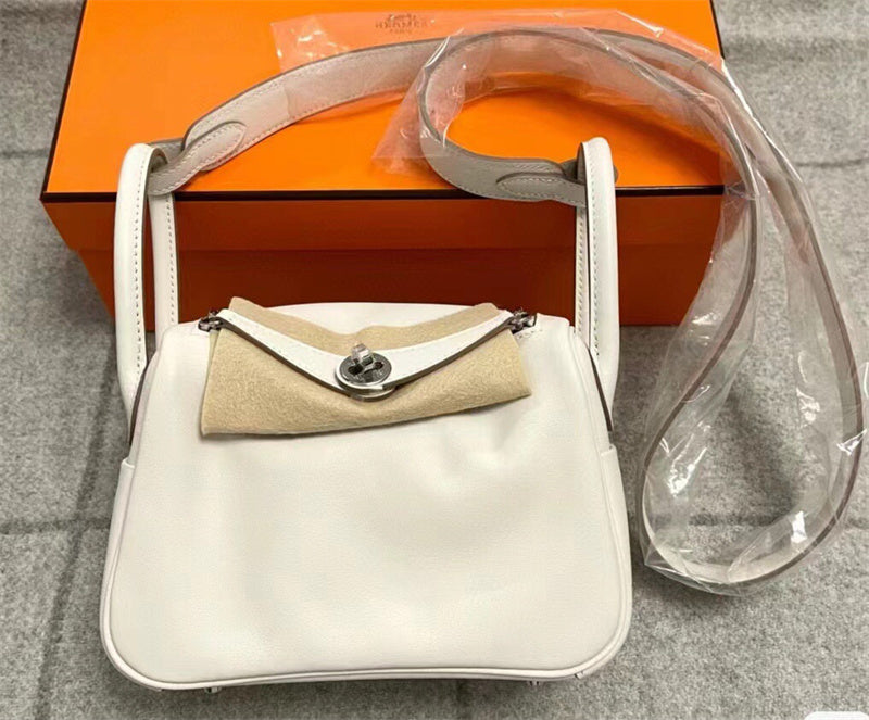 Close-up detail of streamlined bag design