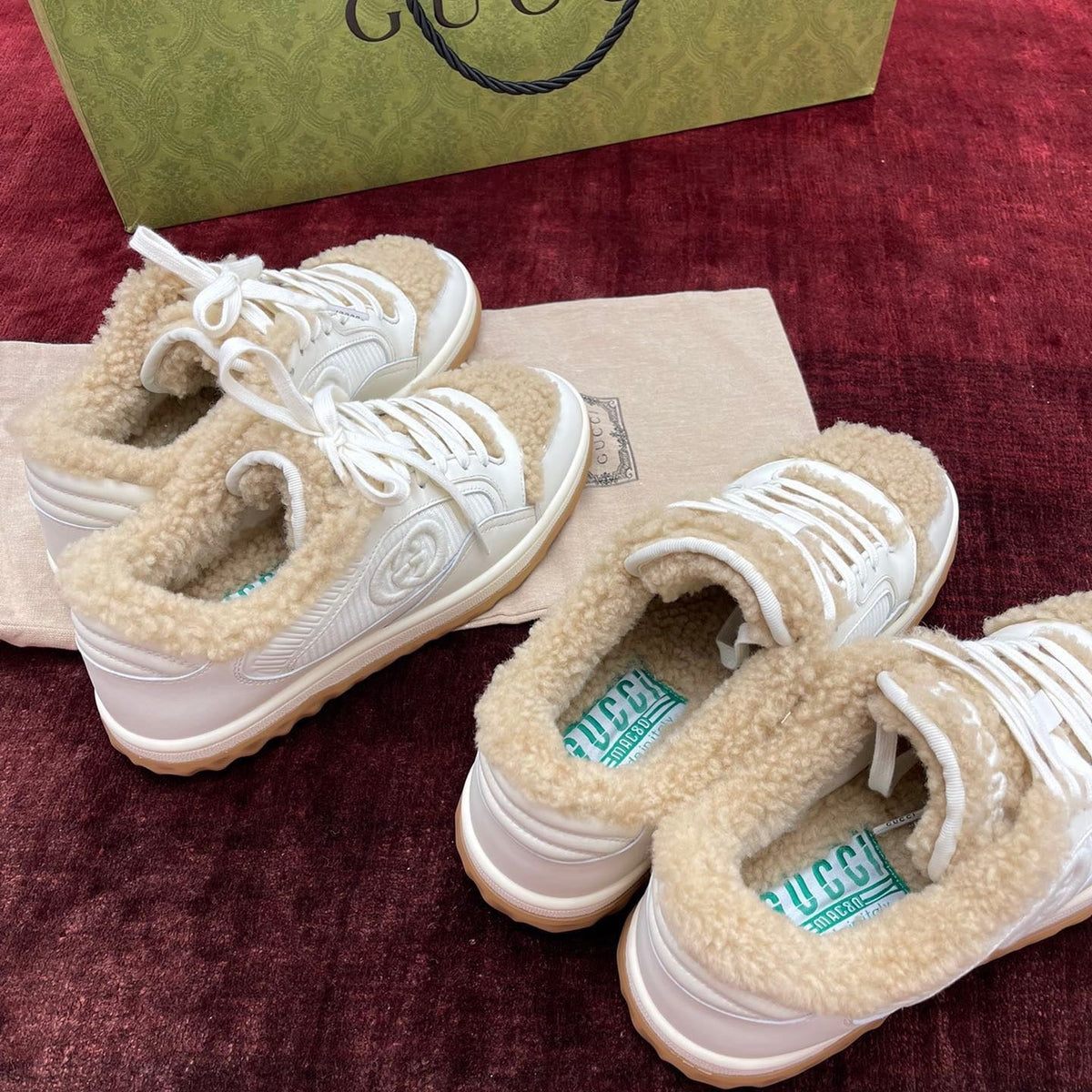 Gucci Mac80 Trainers – luxury designer trainers at Bellvora