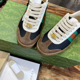 Gucci clean off-white luxury sneakers view 9 classic court silhouette