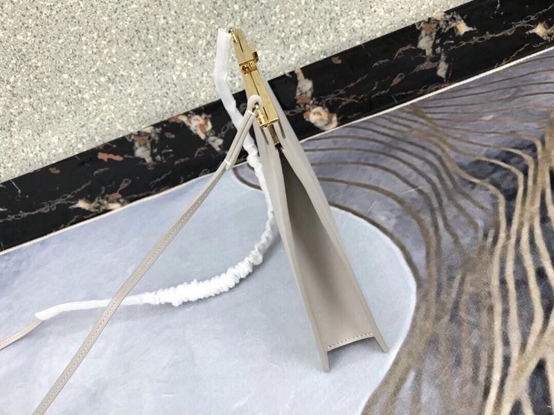 Back view of refined modern women's handbag – women's luxury handbag