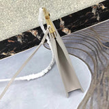 Back view of refined modern women's handbag – women's luxury handbag
