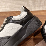 Gucci sneakers detailed view showing premium designer craftsmanship