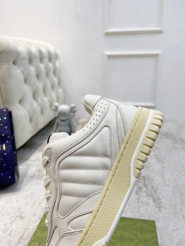 Gucci sneakers detailed view showing premium designer craftsmanship