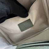 Close-up detail of classic sleek women's handbag – women's designer-style accessory