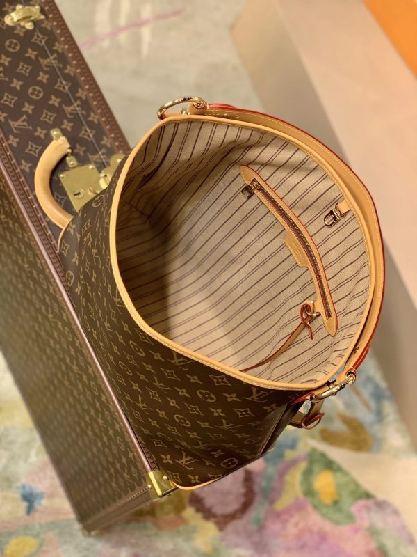Back view of signature premium women's handbag – women's designer-style accessory