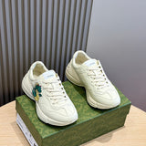 Gucci fresh white-and-black luxury sneakers view 11 streetwear statement look