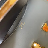  carryall bag close-up of hardware and finish