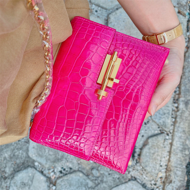  Graceful crossbody bag carried on shoulder 28