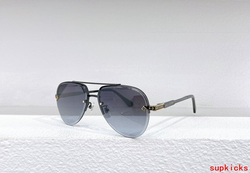 Angled view of Louis Vuitton unisex sunglasses
