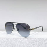 Angled view of Louis Vuitton unisex sunglasses
