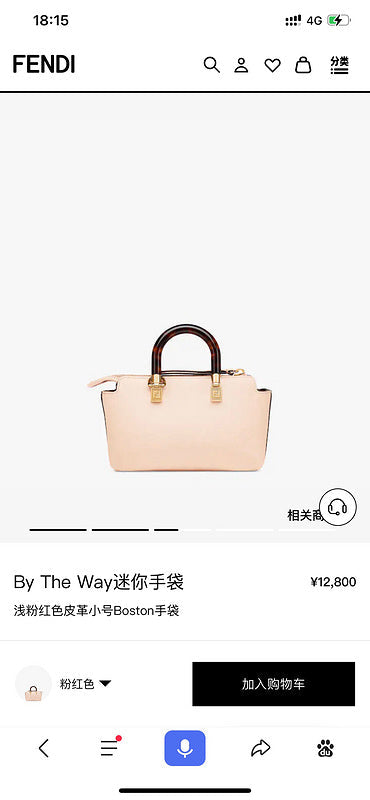 Ziva's Charm handbag – detail view (17cm*18cm*8cm)