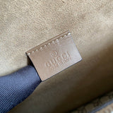 Side profile of everyday-luxe signature women's handbag – women's luxury handbag
