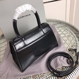 Top view of polished chic women's handbag – women's statement bag