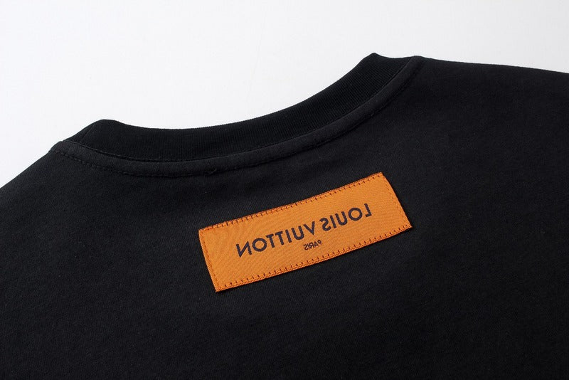 Back view of Louis Vuitton cotton t-shirt with everyday silhouette