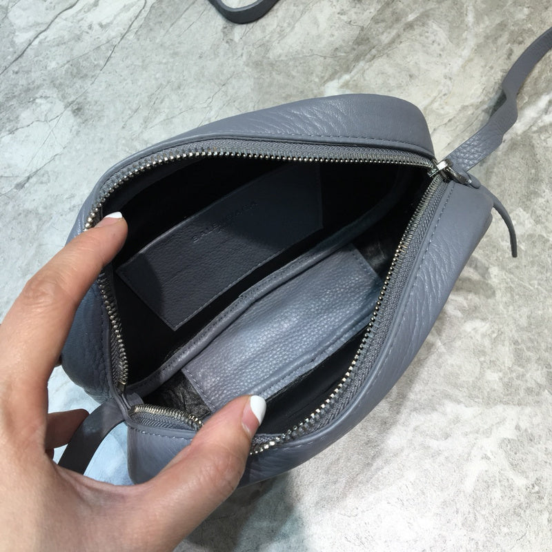 Modern Vegan Leather Handbag - Sleek Minimalist Lines | Women's Premium Handbag #814 - styled full view (image 7) of designer-inspired handbag