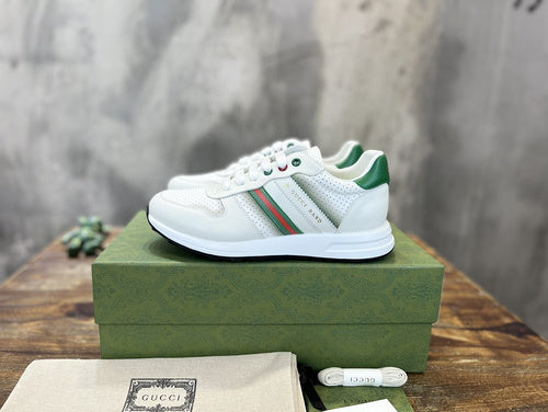 Gucci Casual sneakers in all-black cushioned comfort fit front view