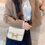 Interior view of polished premium bag