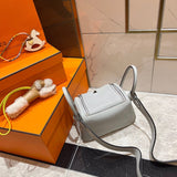 Tailored bag shown from front angle
