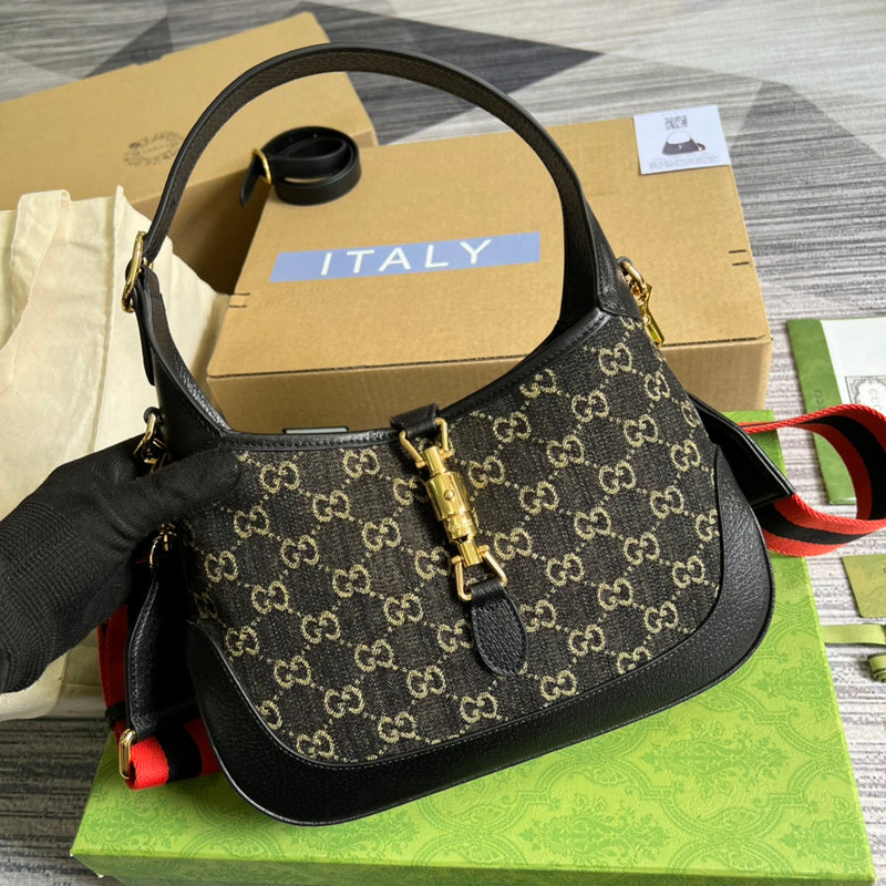Front view of refined modern women's handbag – women's designer-style accessory