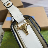 Back view of classic sleek women's handbag – women's everyday handbag