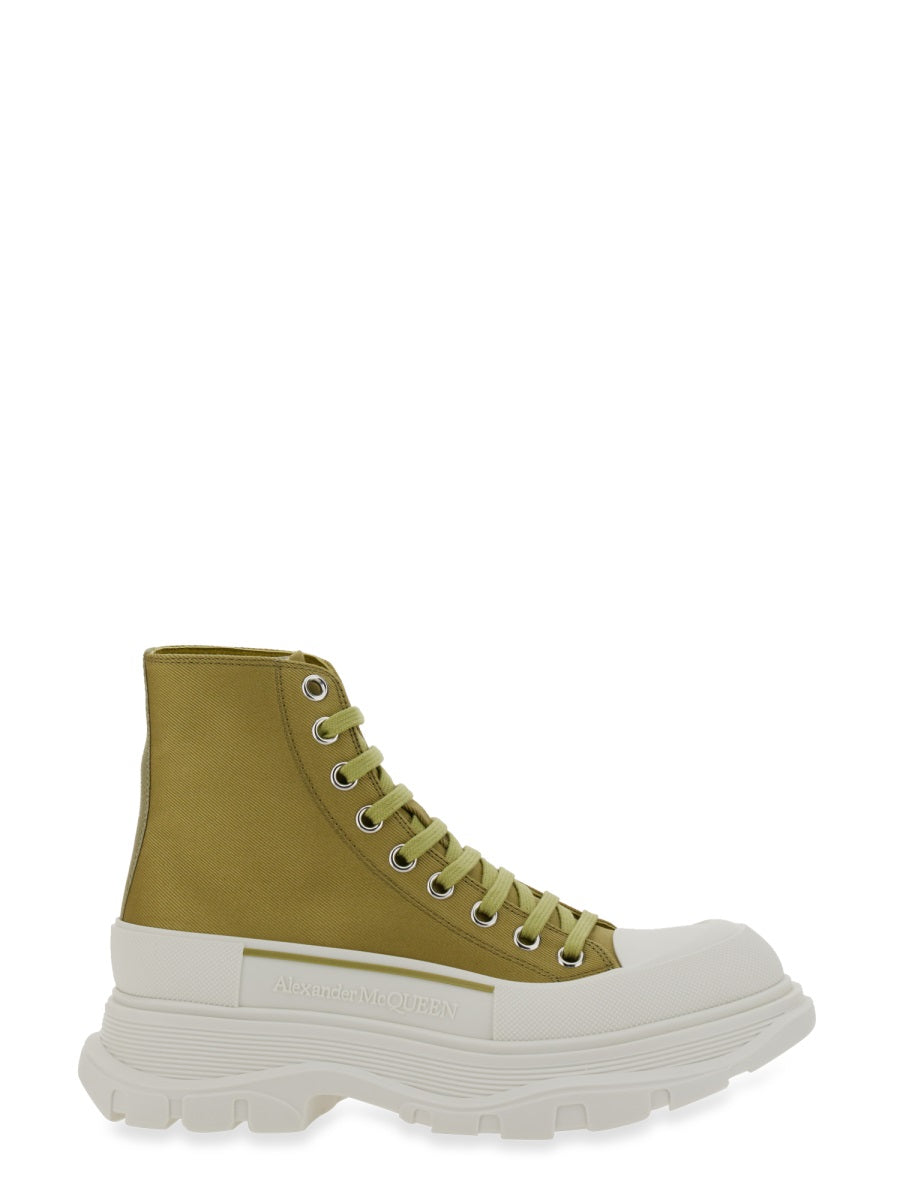Alexander McQueen athletic luxury designer piece front view