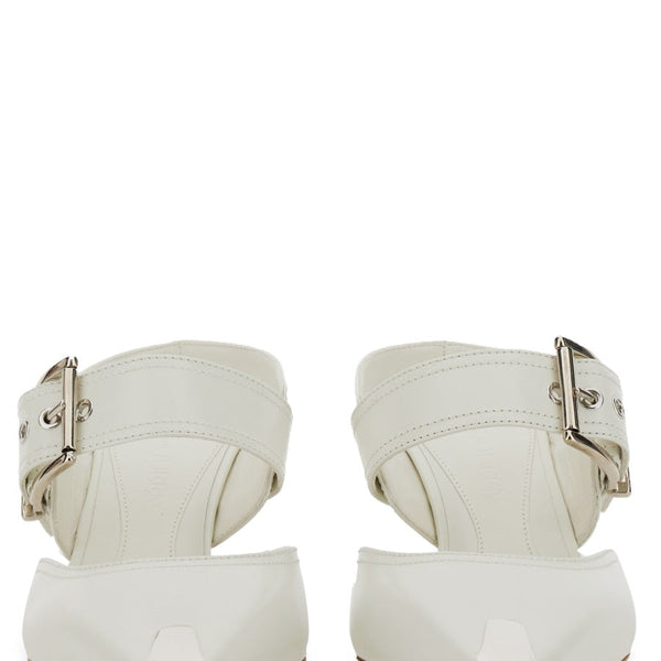 Alexander McQueen premium pumps detail and craftsmanship close-up