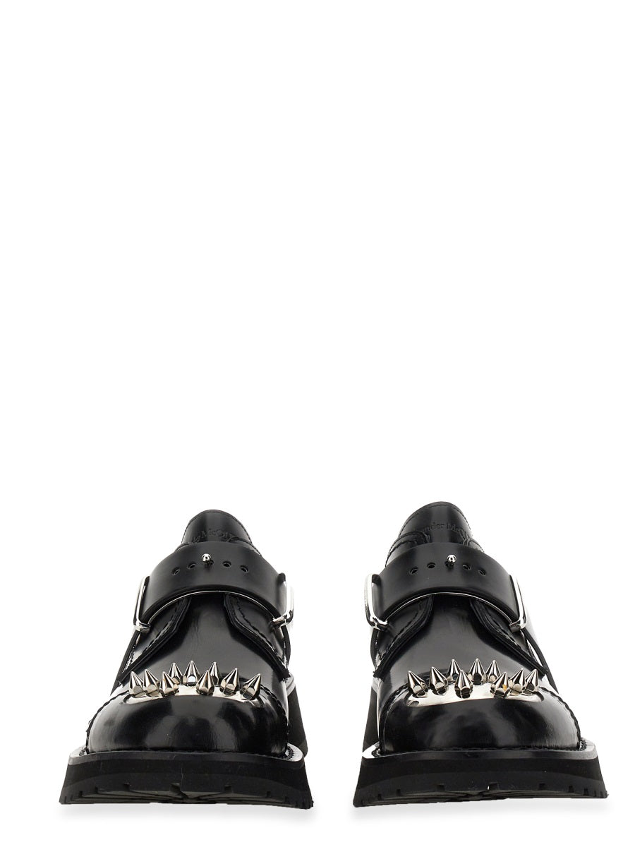Alexander McQueen Shoes? Alexander Mcqueen Men Studded Derby Loafer Premium Designer Casual Shoes
