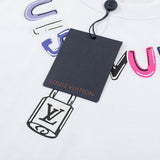 Full styled look of Louis Vuitton cotton t-shirt with contemporary cut
