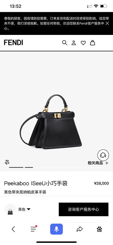 Ziva's Charm handbag – styled view (20cm*15cm*11cm)