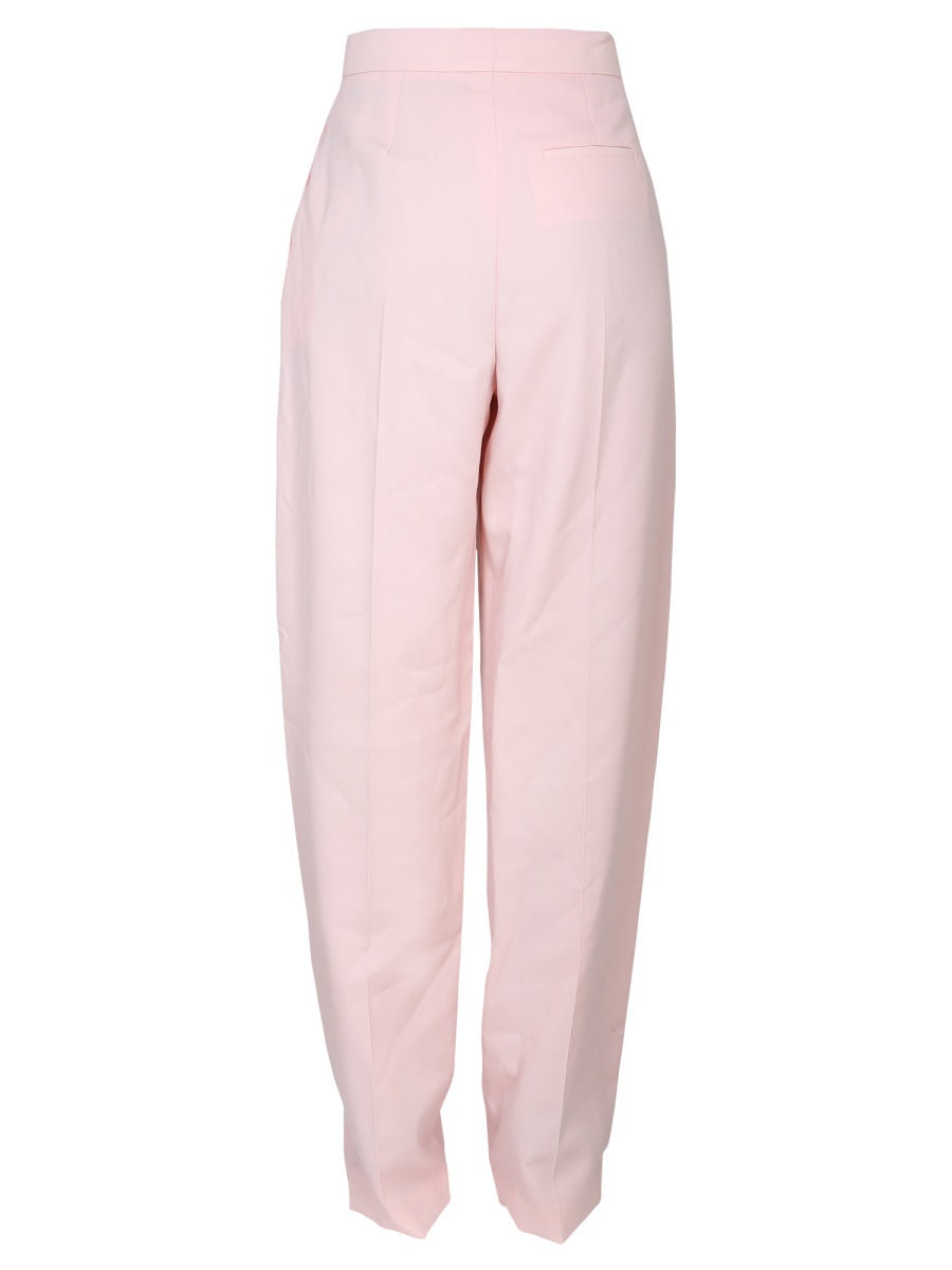 Alexander McQueen Pants- Alexander Mcqueen Women Wide Leg Pants Premium Designer Casual Trousers