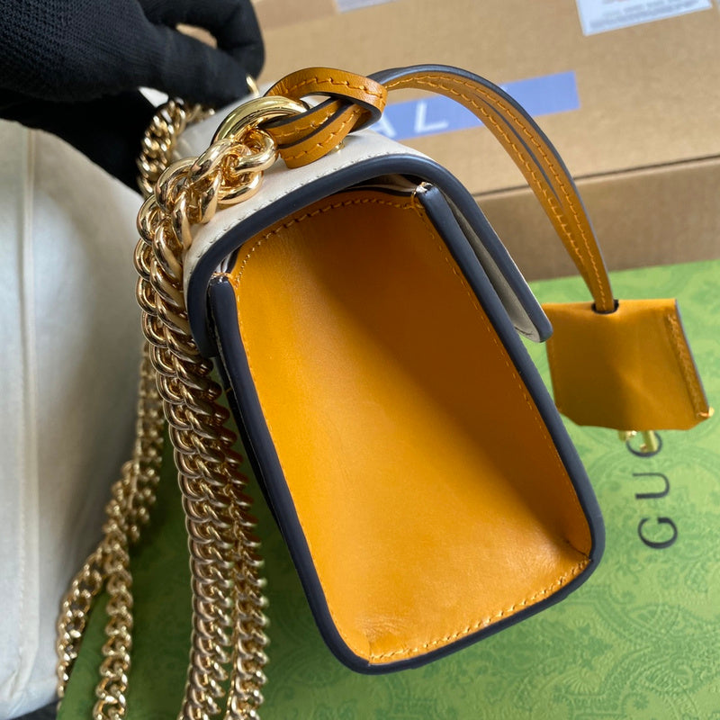 Interior view of refined structured women's handbag – women's luxury handbag
