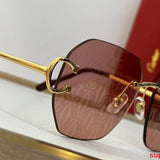 Side view of Cartier unisex sunglasses