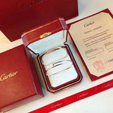 Front view of Cartier unisex jewelry piece