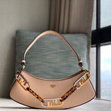 Ziva's Charm handbag – side angle view (32cm*11cm*5cm)
