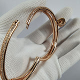 Close-up detail view of Cartier unisex jewelry piece