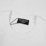 Balenciaga luxury t-shirt detail shot