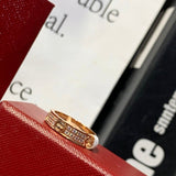 Side view of Cartier unisex jewelry piece