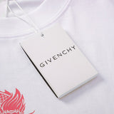 Side profile of Givenchy luxury clothing with signature branding