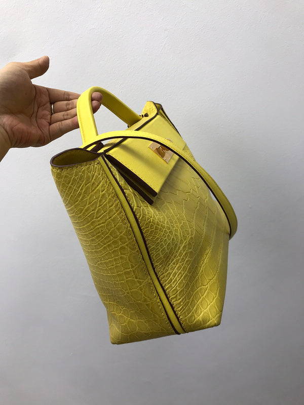 Close-up detail of elegant bag design