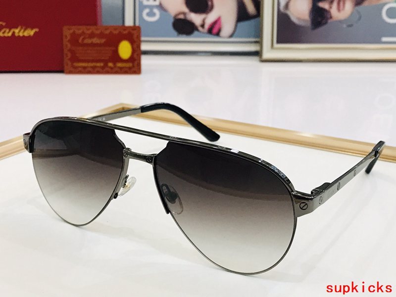 Front view of Cartier unisex sunglasses