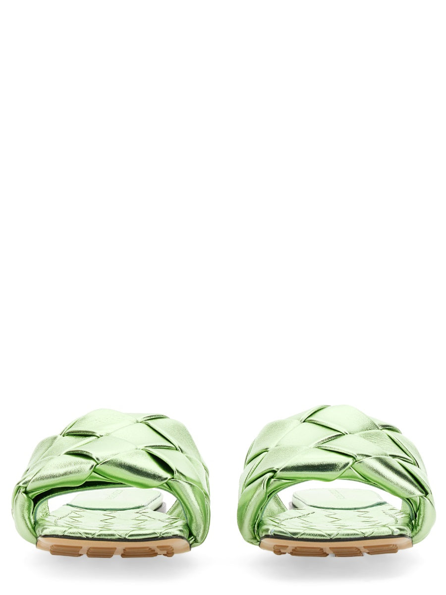 Bottega Veneta sandals side profile designer luxury fashion