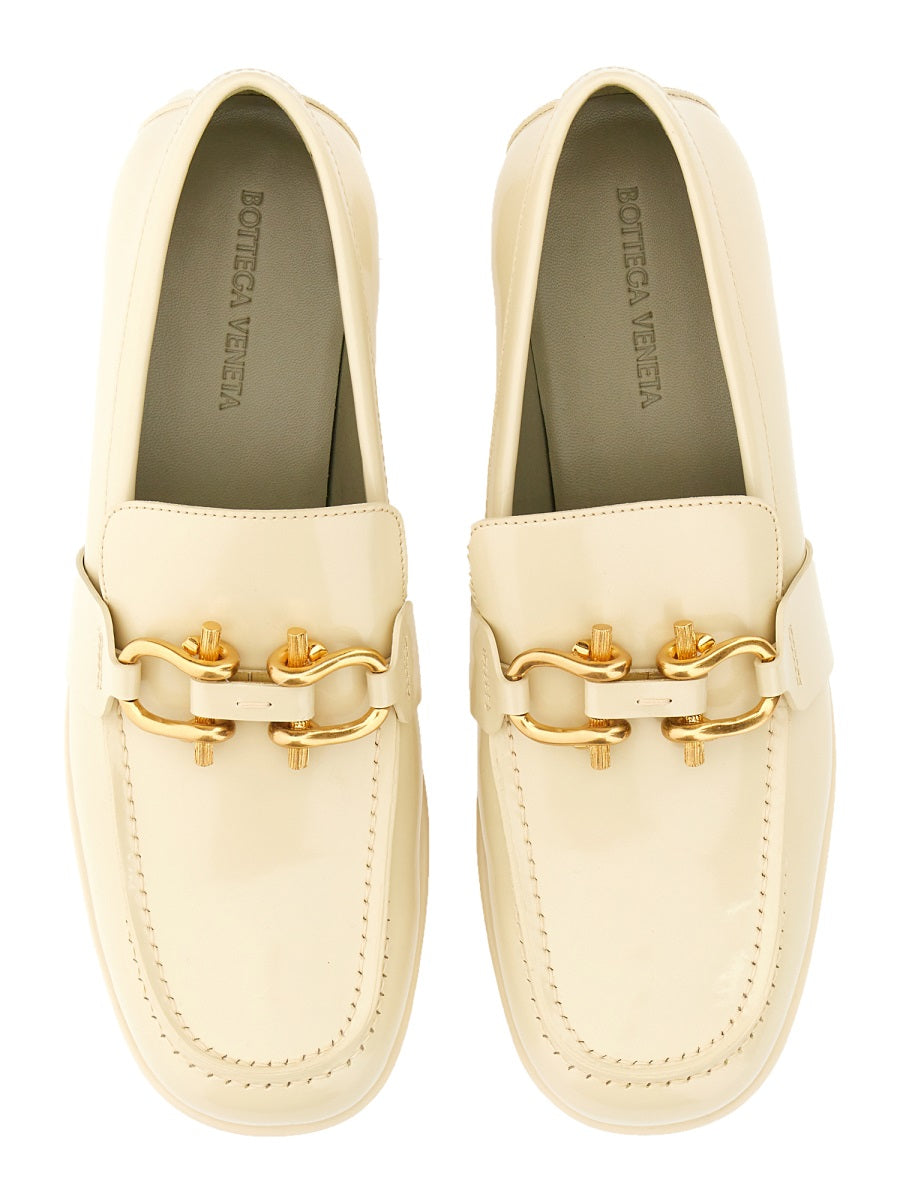 Bottega Veneta slides luxury designer piece front view
